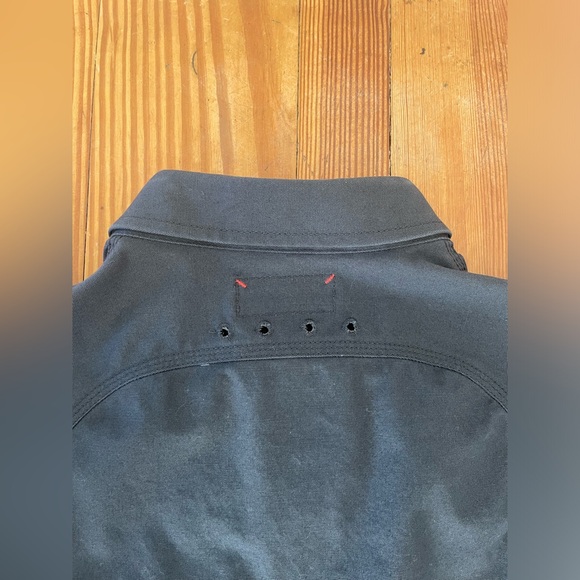 Eddie Bauer, Men's Capacitor Flex Canvas Work Shirt, Charcoal, Small - Picture 7 of 10